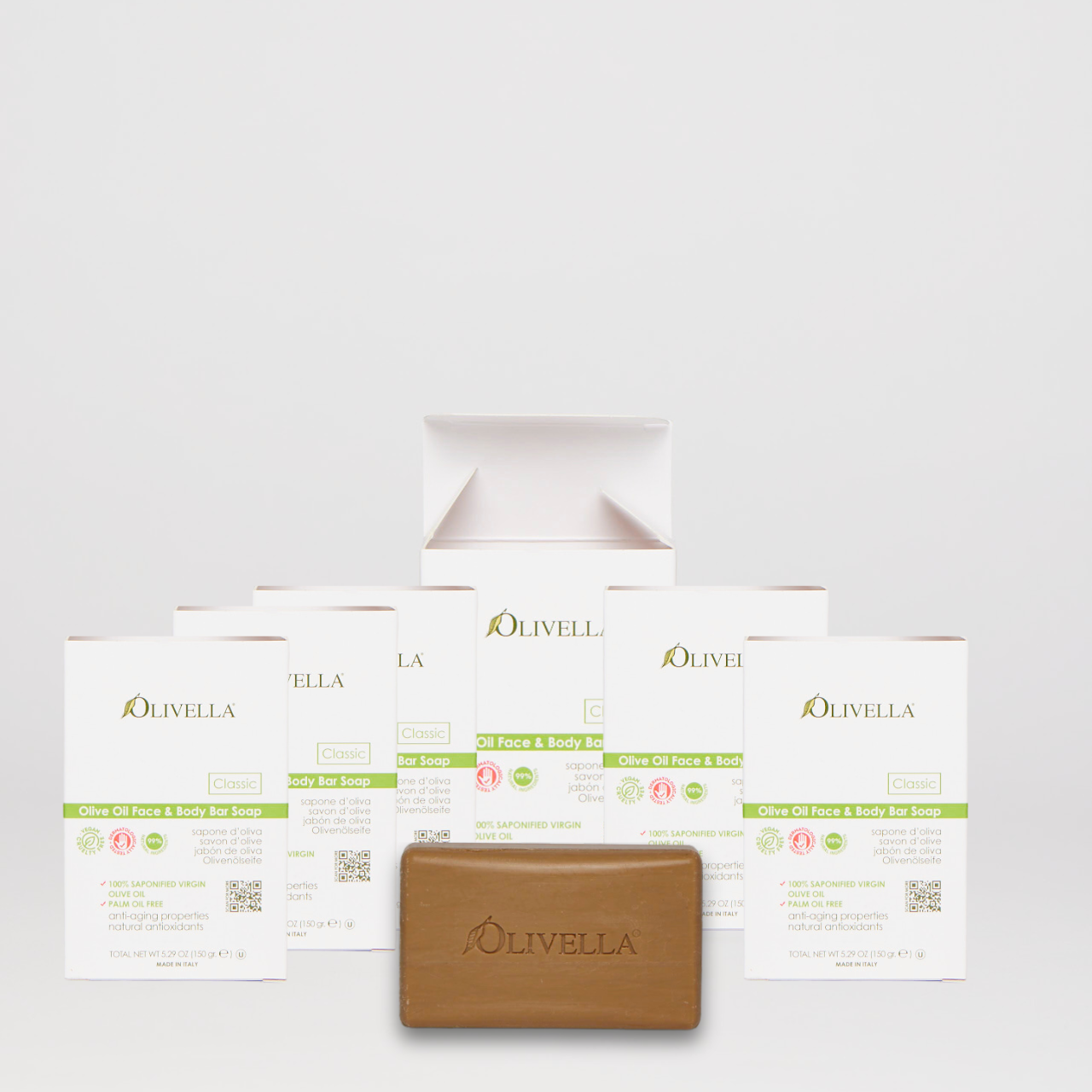 Olivella Classic Soap Set of 6