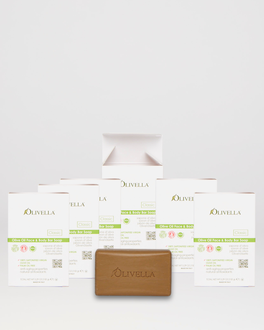 Olivella Classic Soap Set of 6