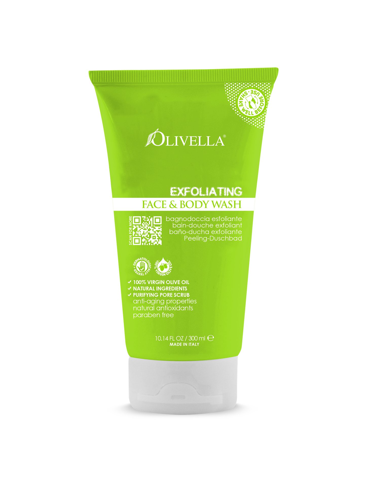 Olivella Exfoliating Body Wash 10.14 Oz - Olivella