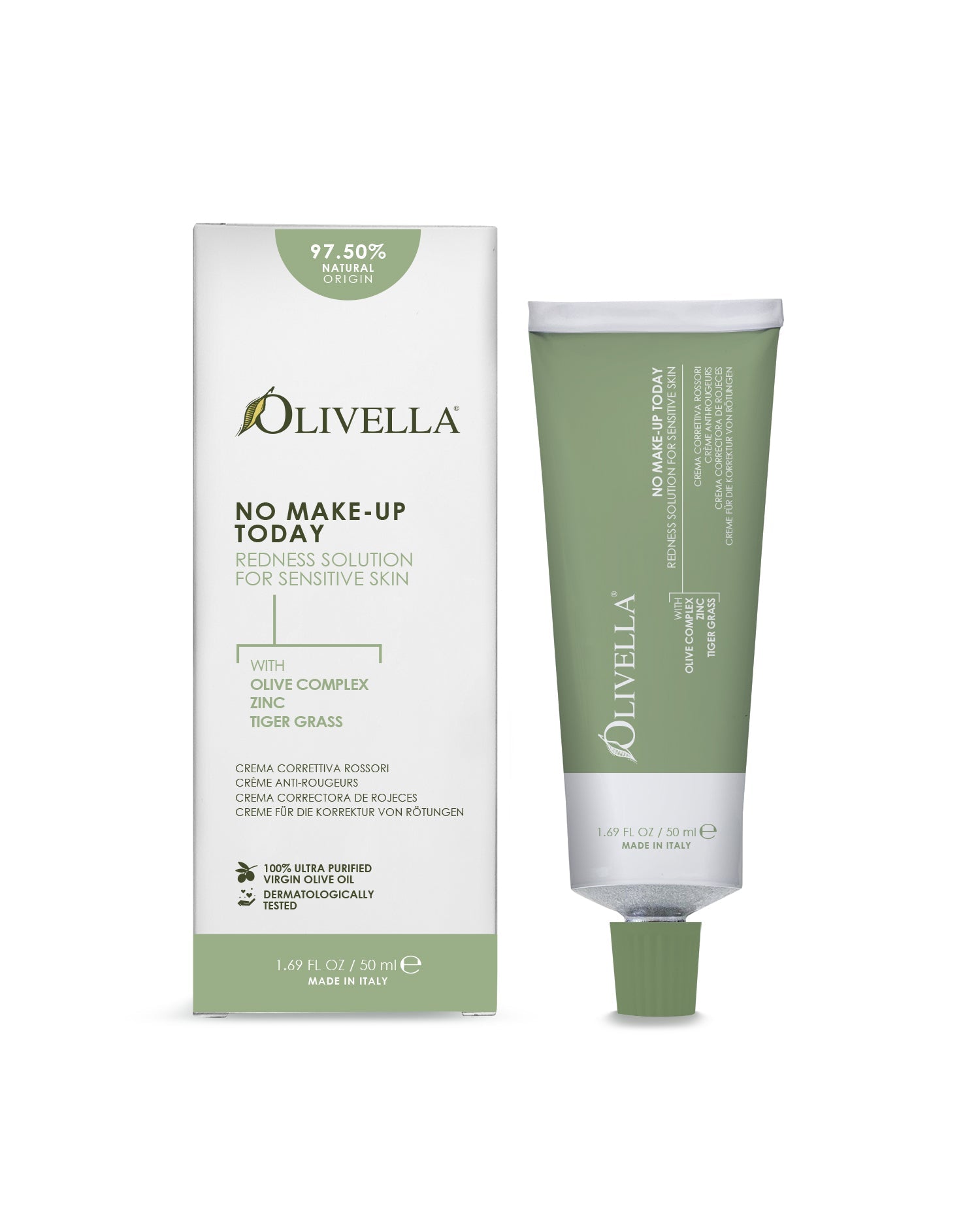 No Make-up Today - Color-correcting face cream Treatment -Olivella