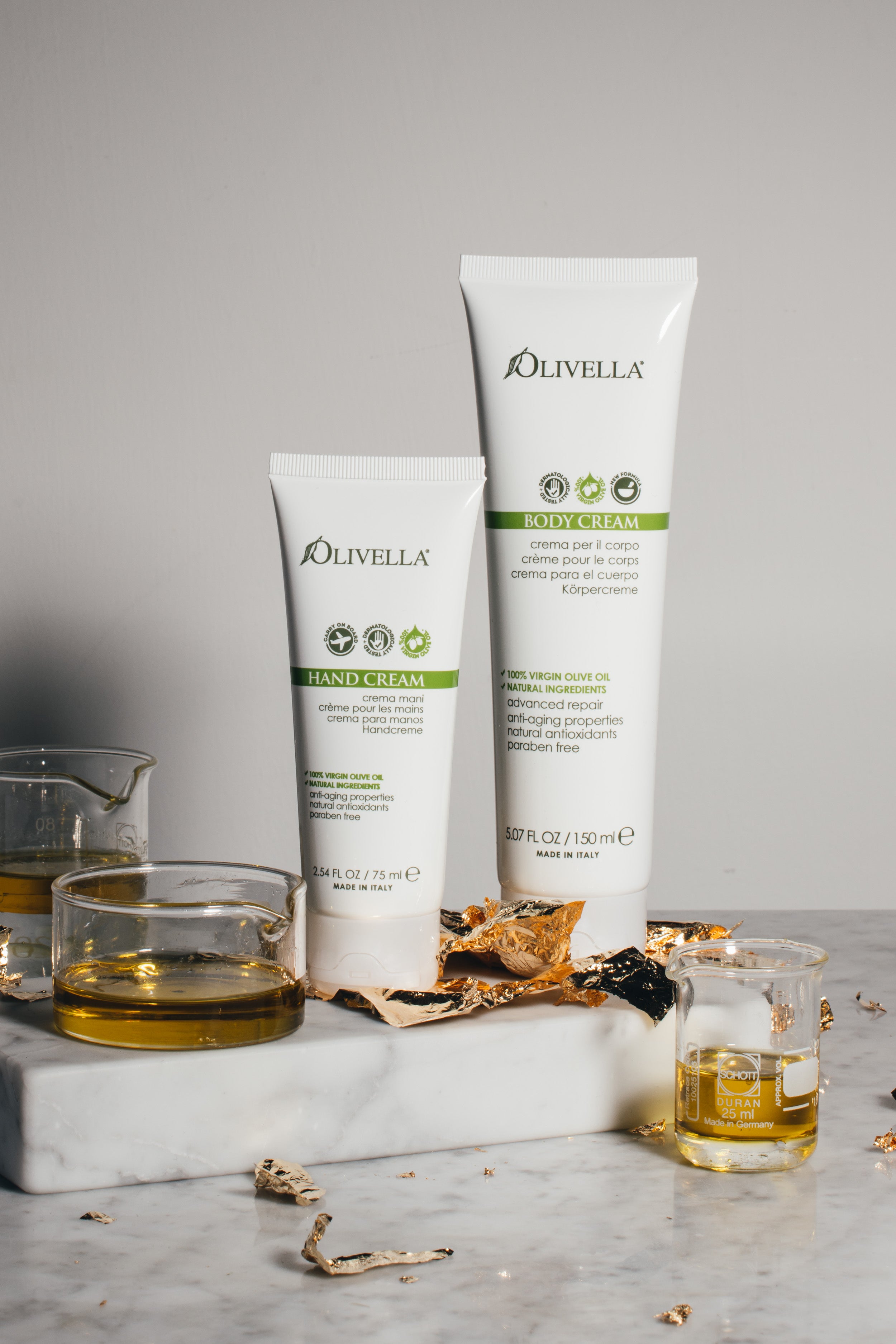 Body Cream + Free Hand Cream - Olivella