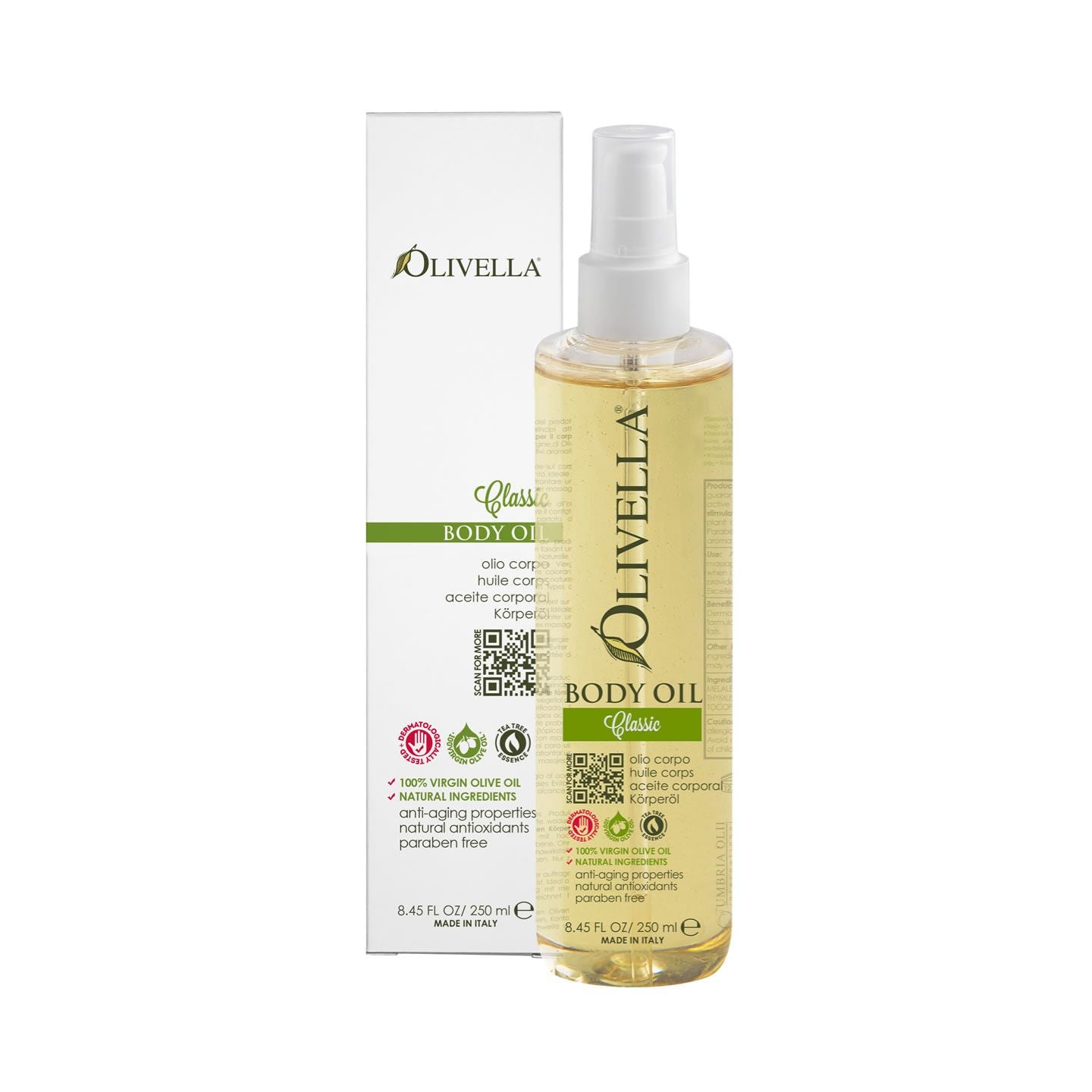 Body Oil - Classic 8.45 Oz