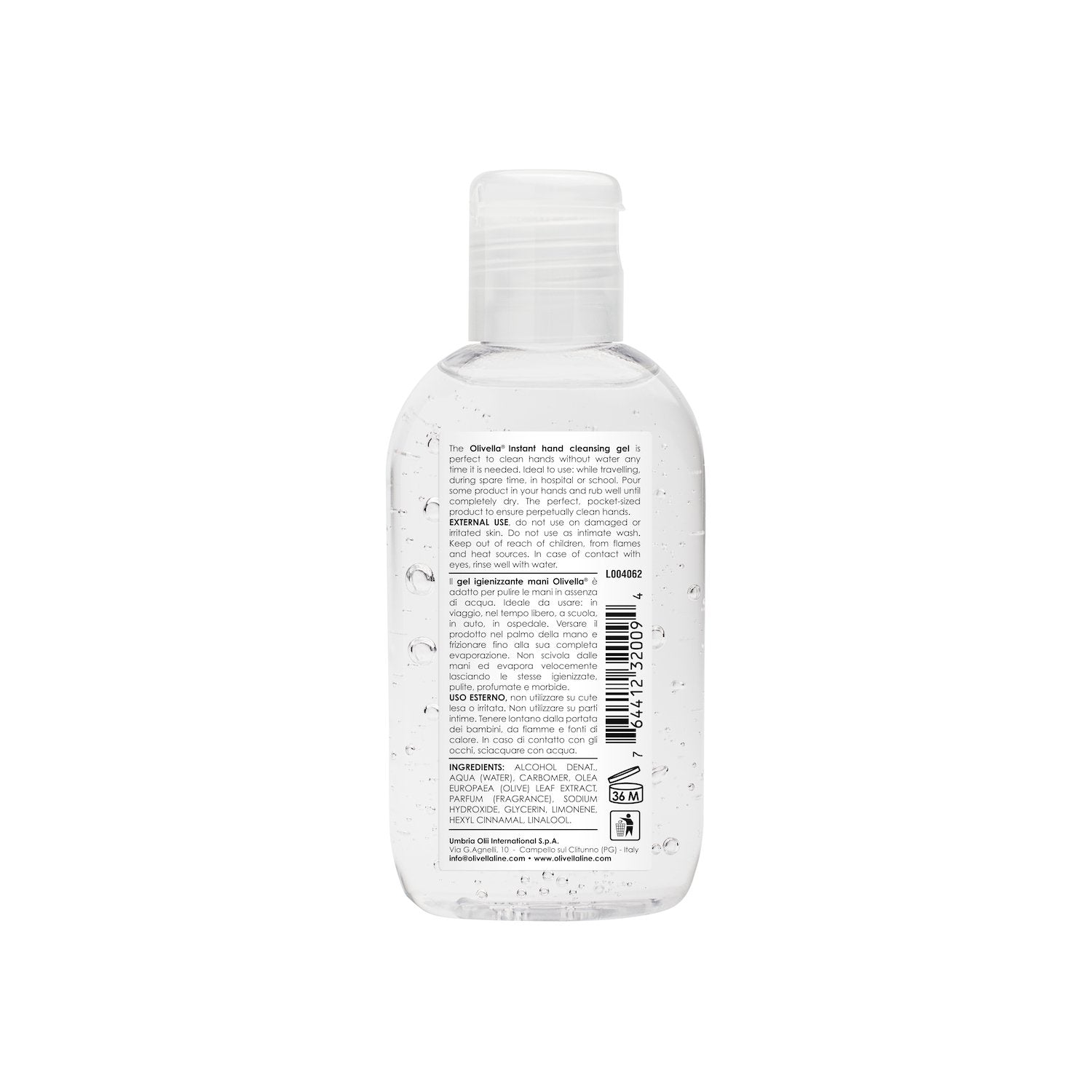 Olivella Instant Hand Cleansing Gel 2.70 Oz - Olivella