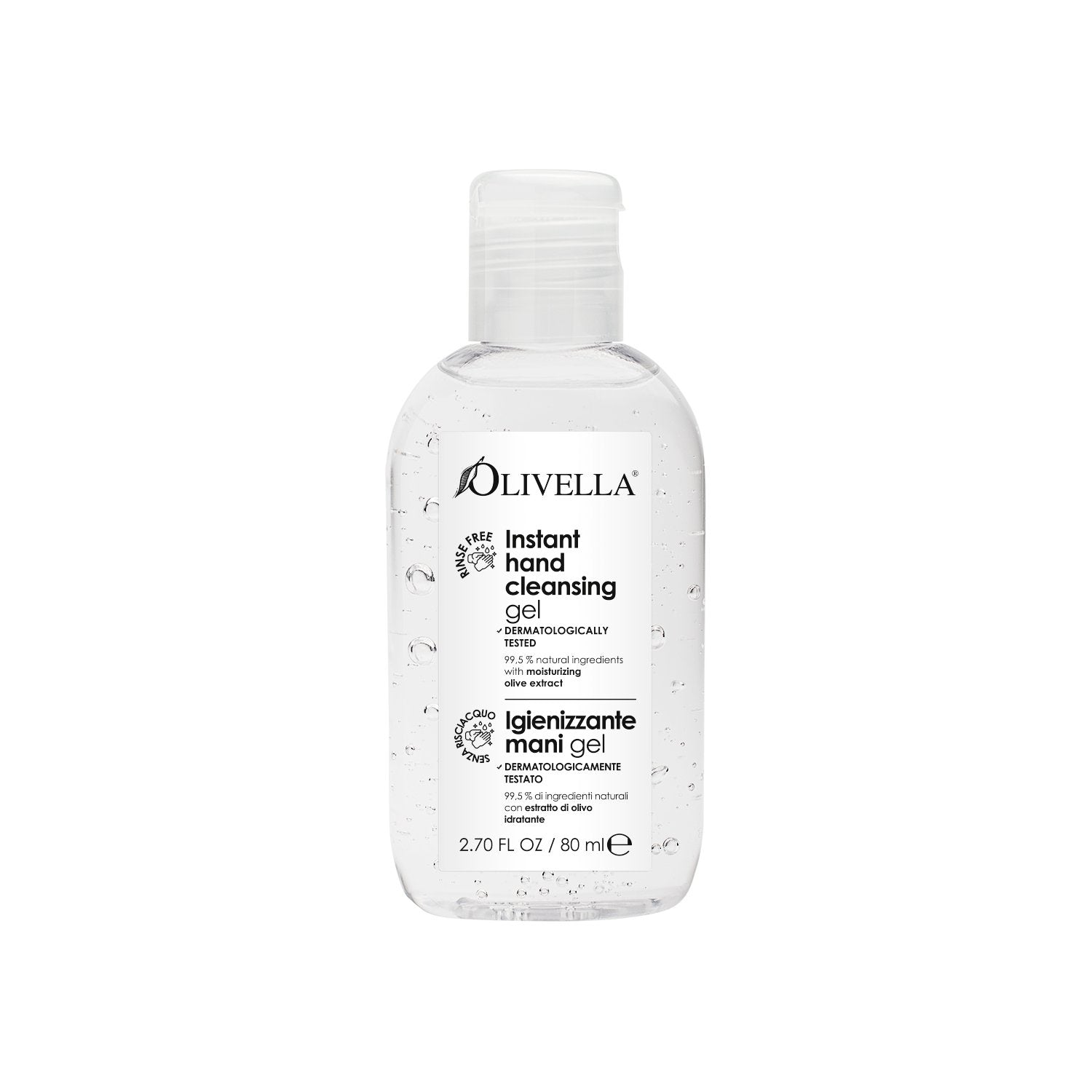 Olivella Instant Hand Cleansing Gel 2.70 Oz - Olivella