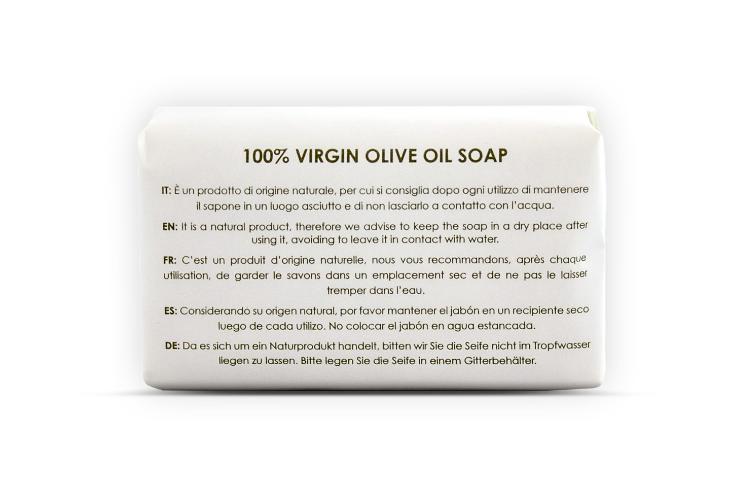 Olivella Fragrance Free Bar Soap 3.52 Oz - Olivella
