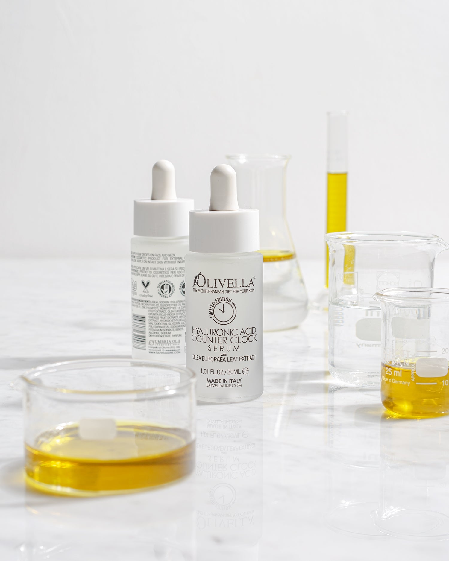 Olivella Counter Clock Hyaluronic Face Serum 1.01 Oz - Olivella