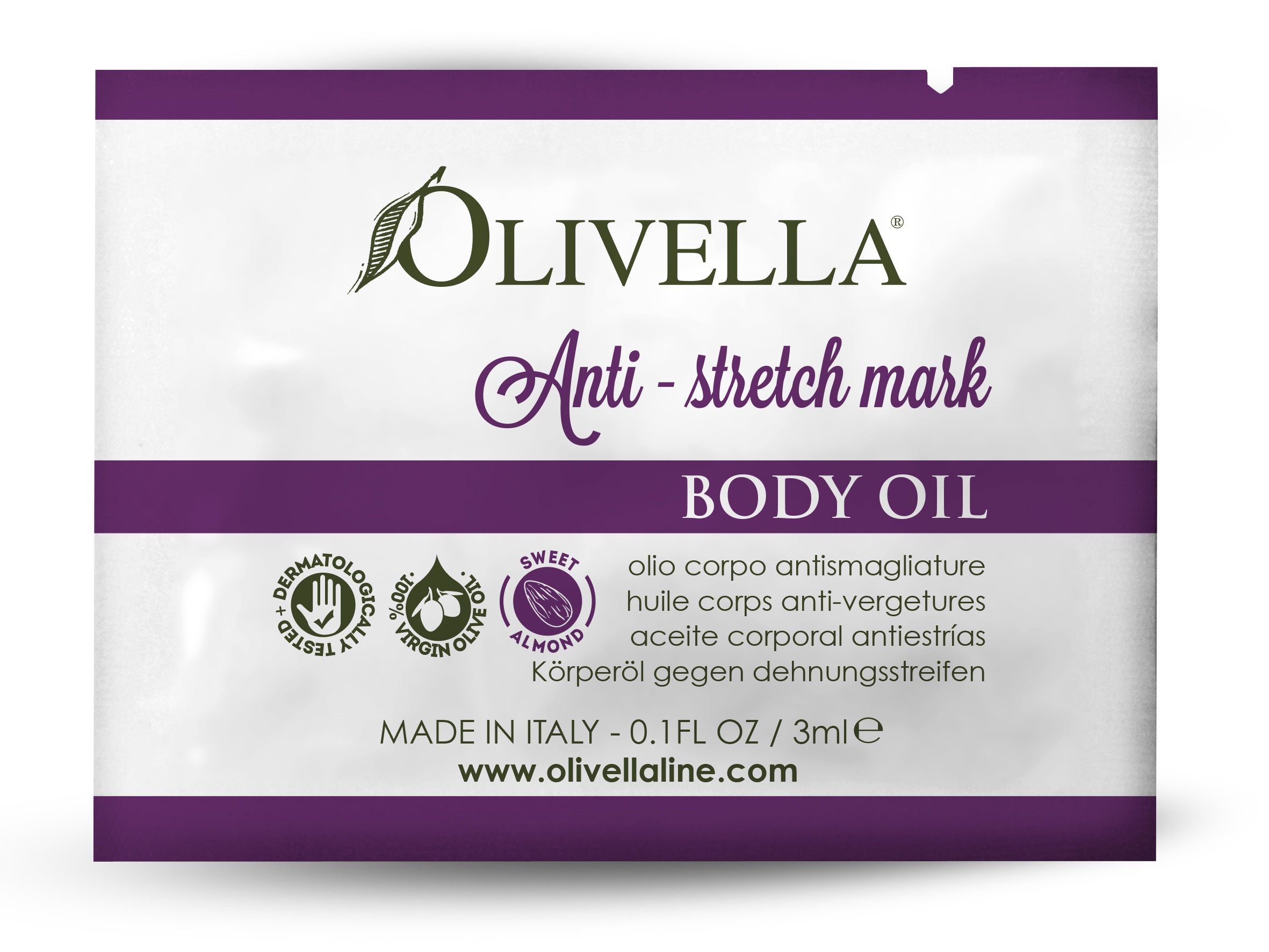 Olivella Body Oil Anti-Stretch Sample - Olivella