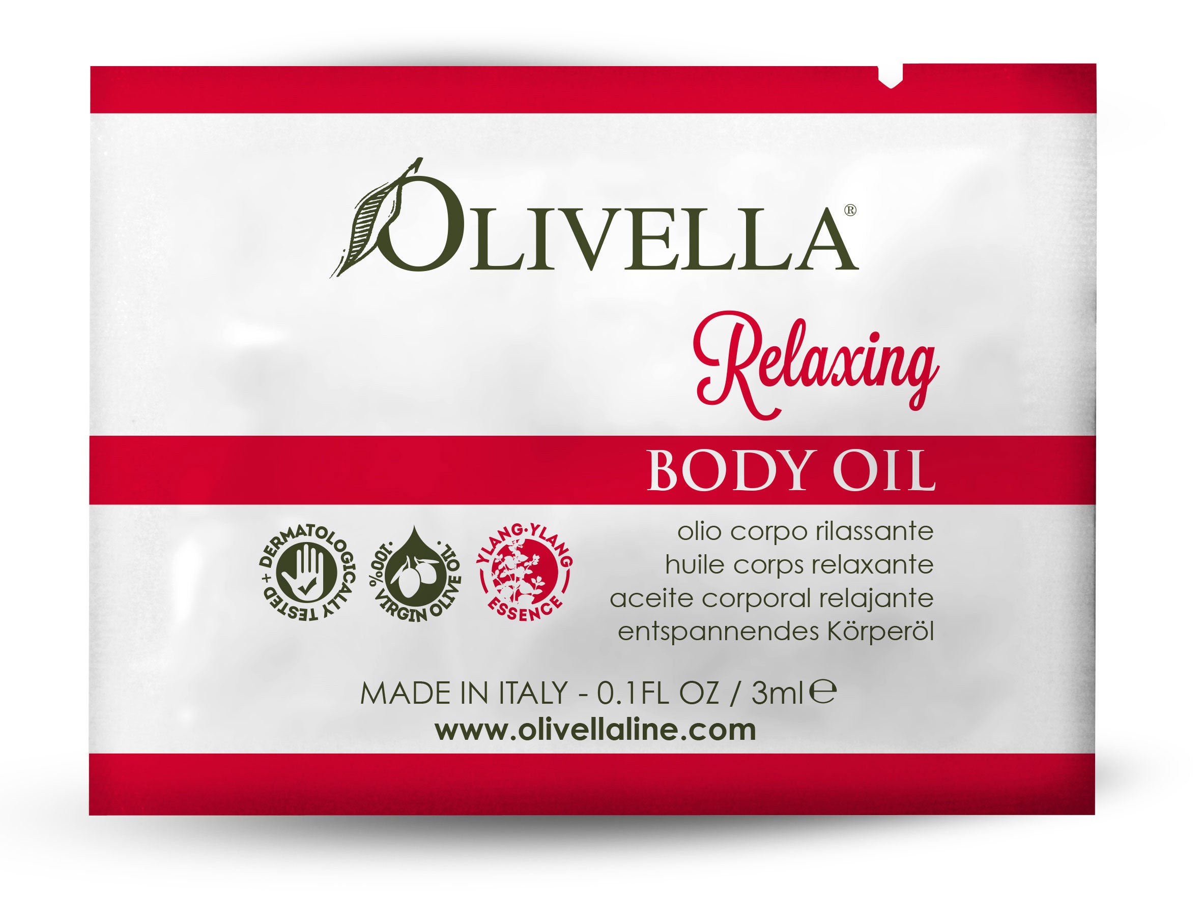 Olivella Body Oil Relaxing Sample - Olivella